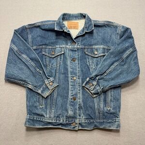 Levi's Type 3‎ Trucker Jacket Men's Medium Blue Medium Wash Vintage 80s USA Made